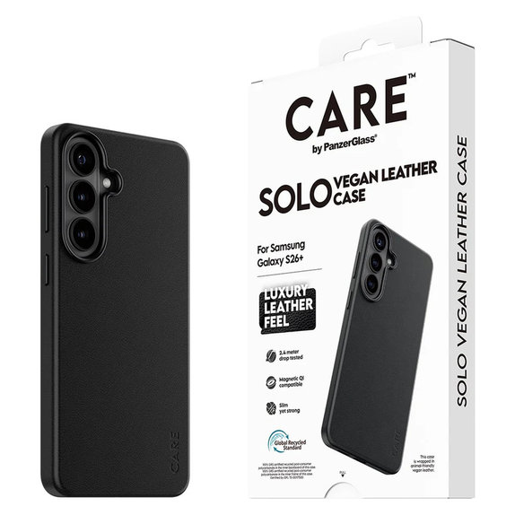 Hülle Solo für Samsung Galaxy S26+, Schwarz, PanzerGlass