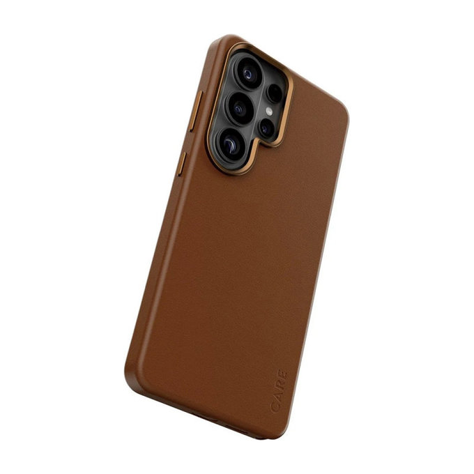Hülle Solo für Samsung S26 Ultra, braun, CARE