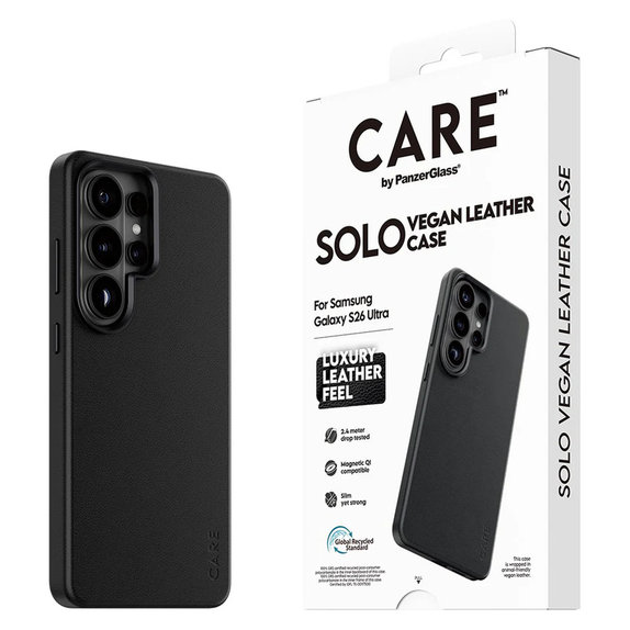 Hülle Solo für Samsung Galaxy S26 Ultra, Schwarz, PanzerGlass