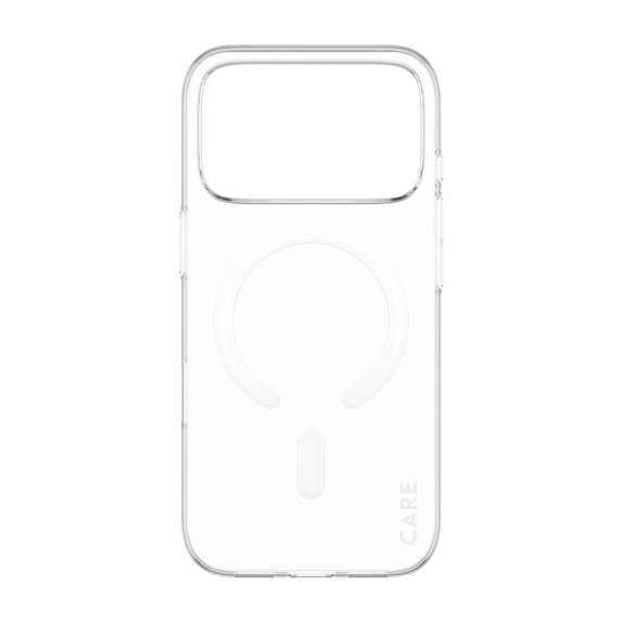Hülle SL1M für iPhone 17 Pro, transparent, CARE