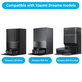 Ersatzteilset für Xiaomi Dreame L20 Ultra, X20 Pro, X20 Pro Plus (2x Hauptbürste, 4x Filter, 4x Seitenbürste – schwarz)