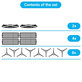 Ersatzteilset für ETA Stormio (2x Hauptbürste, 4x Filter, 8x Seitenbürste)