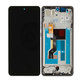 Display für Motorola Moto G86 5G, Touchscreen-Glas mit Rahmen, Cosmic Sky, 5D68C30475, Genuine Service Pack