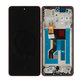 Display für Motorola Moto G86 5G, Touchscreen-Glas mit Rahmen, Chrysanthemum, 5D68C30477, Genuine Service Pack