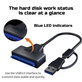 USB 3.0 / USB-C auf SATA Adapter für 2.5" und 3.5" HDD/SSD, mit Netzteil