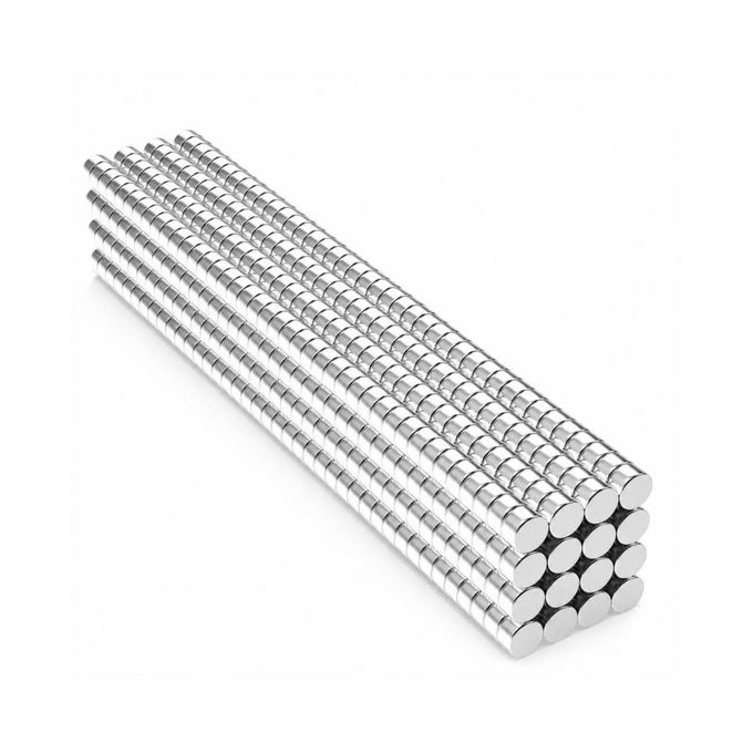 Neodym-Zylindermagnet N35, 5 x 3mm, 200 Stk.