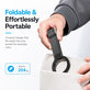 Faltbarer magnetischer Handy-Ständer, kompatibel mit MagSafe, Schwarz