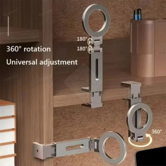 Universelle drehbare magnetische Handyhalterung, grau