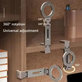 Universelle drehbare magnetische Handyhalterung, grau
