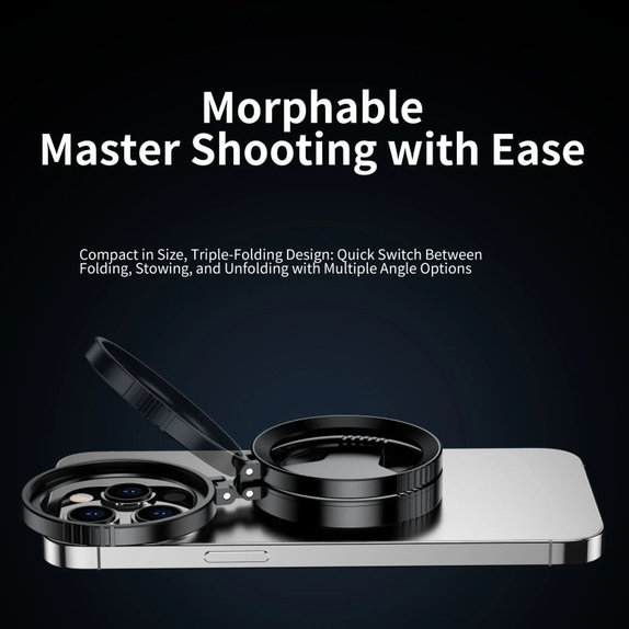 CPL-Polfilter 52mm mit magnetischer Halterung für Smartphones