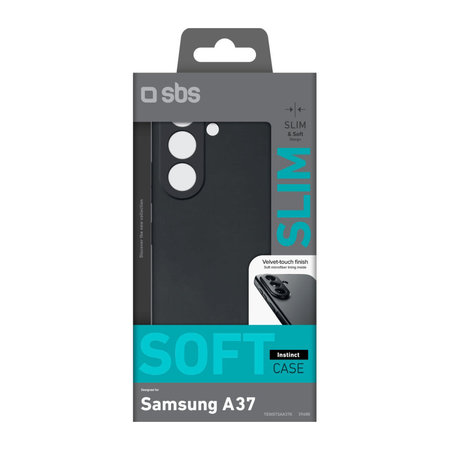 SBS - Hülle Instinct für Samsung Galaxy A37, schwarz