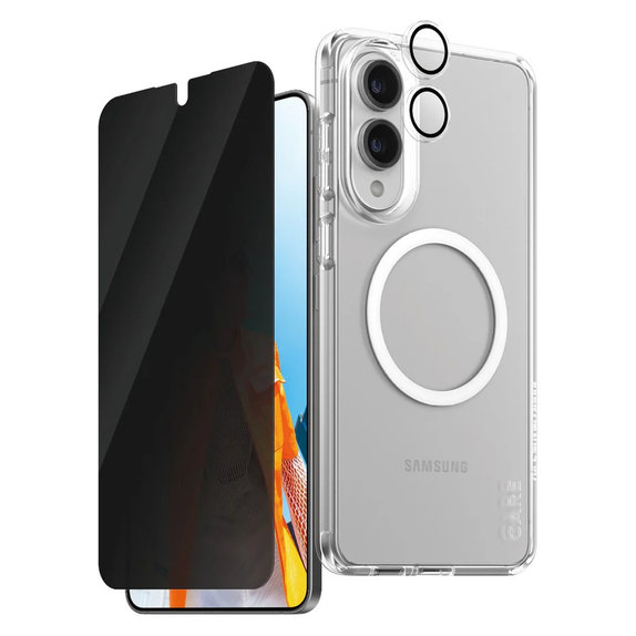 Bundle 3-in-1 Privacy für Samsung Galaxy S25 Edge, PanzerGlass