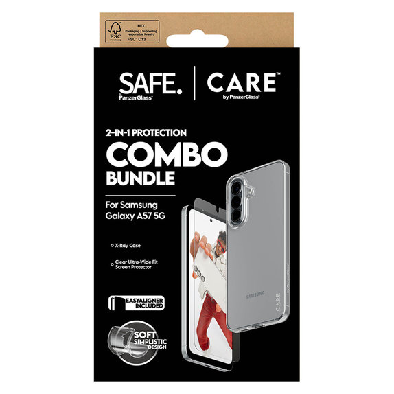 Bundle 2-in-1 für Samsung Galaxy A57, PanzerGlass