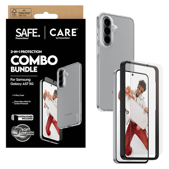 Bundle 2-in-1 für Samsung Galaxy A57, PanzerGlass