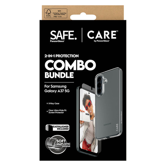 Bundle 2-in-1 für Samsung Galaxy A37, PanzerGlass