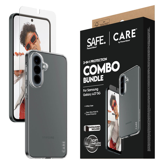 Bundle 2-in-1 für Samsung Galaxy A37, PanzerGlass