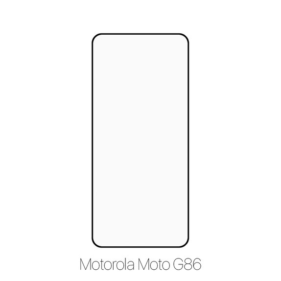 FixPremium FullCover Glass - Gehärtetes Glas für Motorola Moto G86
