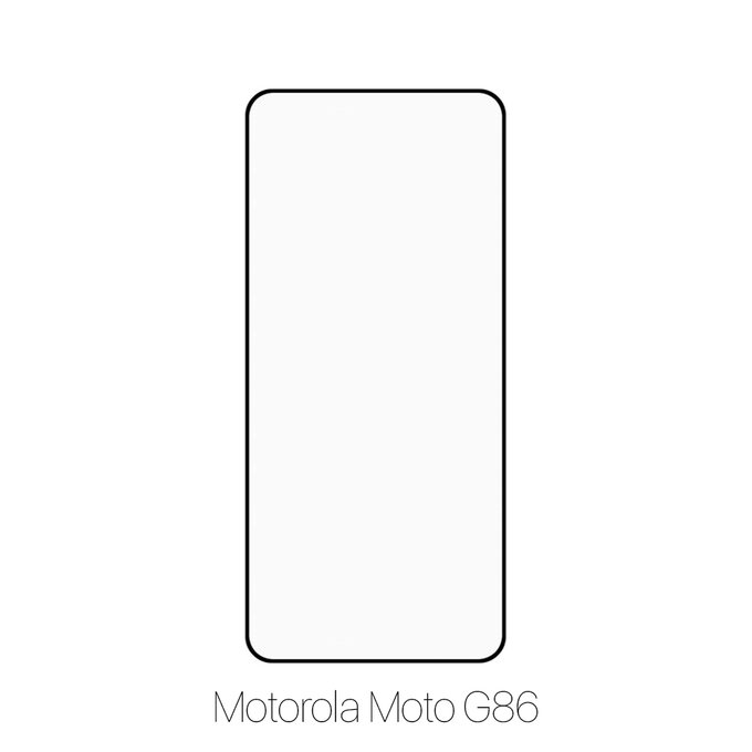 FixPremium FullCover Glass - Gehärtetes Glas für Motorola Moto G86