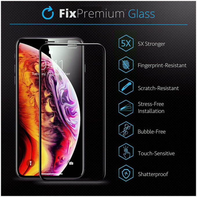 FixPremium FullCover Glass - Gehärtetes Glas für Xiaomi Redmi Note 15 Pro 5G