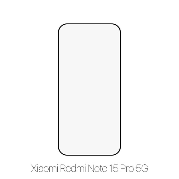 FixPremium FullCover Glass - Gehärtetes Glas für Xiaomi Redmi Note 15 Pro 5G