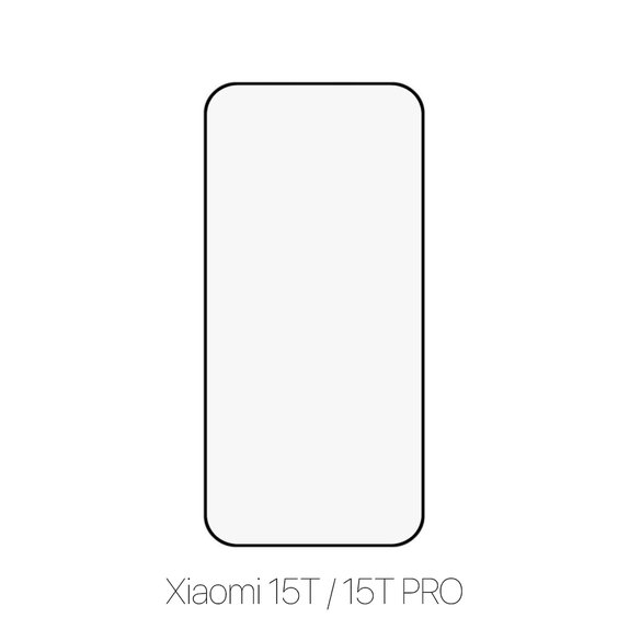 FixPremium FullCover Glass - Gehärtetes Glas für Xiaomi 15T, 15T Pro