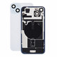 Glas der Rückabdeckung für iPhone 15 Plus, Blue, Pulled A
