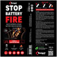 Bonpet Feuerlöschspray für Lithium-Batterien, 500 ml, E-Bike & Scooter Edition