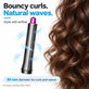 Langer Lockenaufsatz für Dyson Airwrap HS01, HS05, 30 mm, Nickel / Fuchsia
