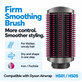 Feste Smoothing-Bürste für Dyson Airwrap HS01, HS05, Iron / Fuchsia