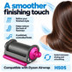 Coanda Glättungs- und Trocknungsaufsatz für Dyson Airwrap HS05, Iron / Fuchsia