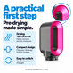 Schnelltrockner-Aufsatz für Dyson Airwrap HS01, HS05, Iron / Fuchsia