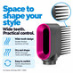 Kammaufsatz mit breiten Zacken für Dyson Airwrap HS01, HS05, Iron / Fuchsia