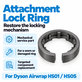 Verriegelungsring für Aufsatz für Dyson Airwrap HS01, HS05