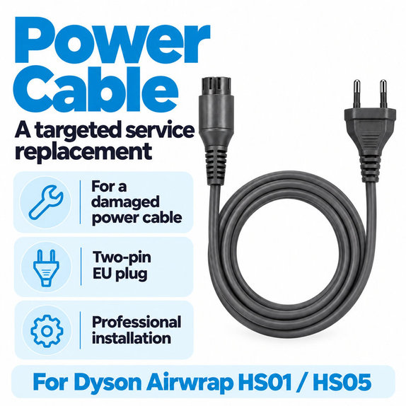 Netzkabel für Dyson Airwrap HS01, HS05