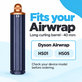 Langer Lockenaufsatz für Dyson Airwrap HS01, HS05, 40 mm, Prussian Blue / Rich Copper