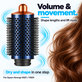 Große runde Volumenbürste für Dyson Airwrap HS01, HS05, Prussian Blue / Rich Copper