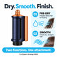 Coanda Glättungs- und Trocknungsaufsatz für Dyson Airwrap HS05, Prussian Blue / Rich Copper