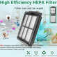HEPA-Filter, 2 Stk. für iRobot Roomba Plus 505, 507, 405, 4020