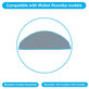Wischtuch, 2 Stk. für iRobot Roomba Combo Essential, Roomba 105 Combo, 104 Combo