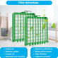HEPA-Filter, 2 Stk. für Rowenta Silence Force, X-Trem