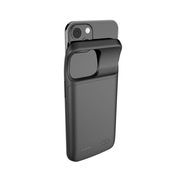 Powerbank Powercase 4800mAh für iPhone 13 / 13 Pro, schwarz, Tech-Protect
