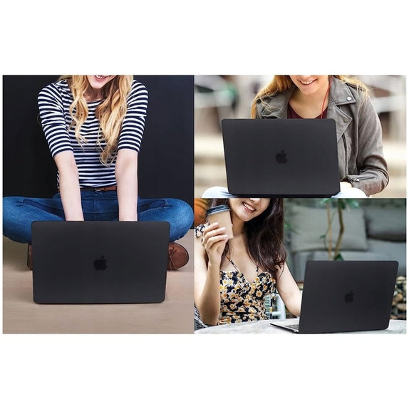 Hülle Smartshell für MacBook Pro 16 M1-M5 / M5 Pro / M5 Pro Max 2021-2026, Matte Black, Tech-Protect