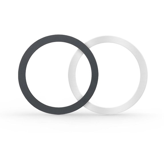 Magnetischer MagSafe-Ring MagMat MagSafe 2-PACK Black &, silber, Tech-Protect