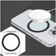Magnetischer MagSafe-Ring MagMat MagSafe 2-PACK Black &, silber, Tech-Protect