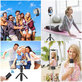 Selfie-Stick mit Stativ L02S, schwarz, Tech-Protect