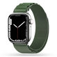 Armband Nylon Pro für Apple Watch 8 / 9 / 10 / 11 / SE / Ultra (44 / 45 / 46 / 49 mm), Military Green, Tech-Protect
