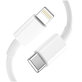 Netzladegerät C20W 2-PORT PD 20W / QC3.0 + Lightning Cable, weiß, Tech-Protect