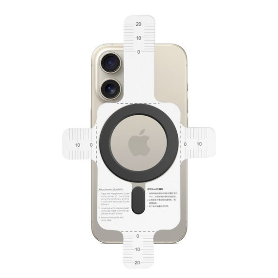 Magnetischer MagSafe-Ring MagMat MagSafe, schwarz, Tech-Protect