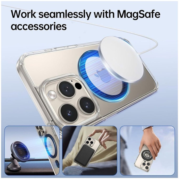 Magnetischer MagSafe-Ring MagMat MagSafe, schwarz, Tech-Protect