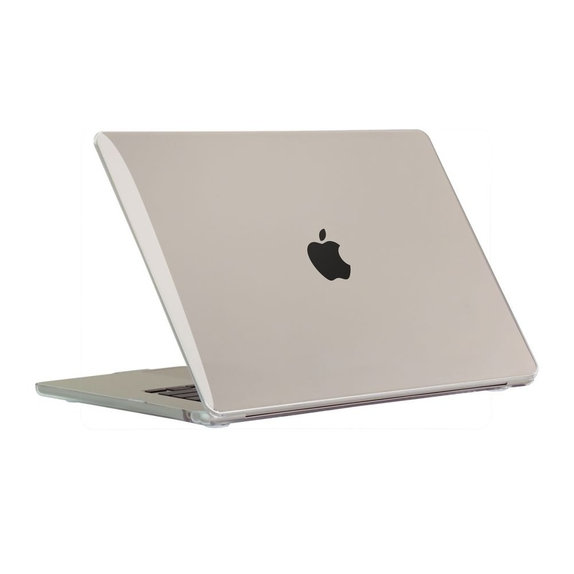 Hülle Smartshell für MacBook Air 15 M2-M5 2023-2026, Crystal Clear, Tech-Protect